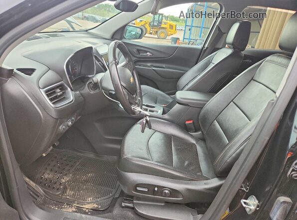 3GNAXKEV7LL303534 2020 CHEVROLET EQUINOX Black Widok wnętrza z przodu
