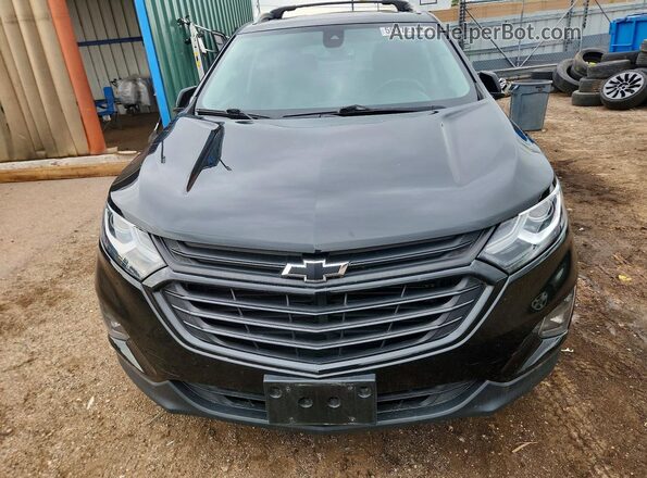3GNAXKEV7LL303534 2020 CHEVROLET EQUINOX Black Widok z przodu