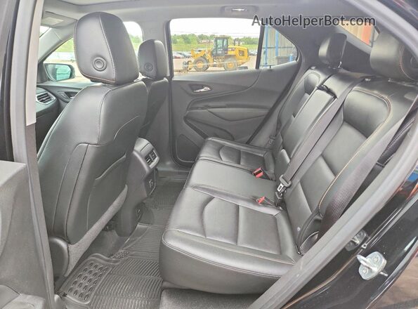 3GNAXKEV7LL303534 2020 CHEVROLET EQUINOX Black Widok tylnych siedzeń