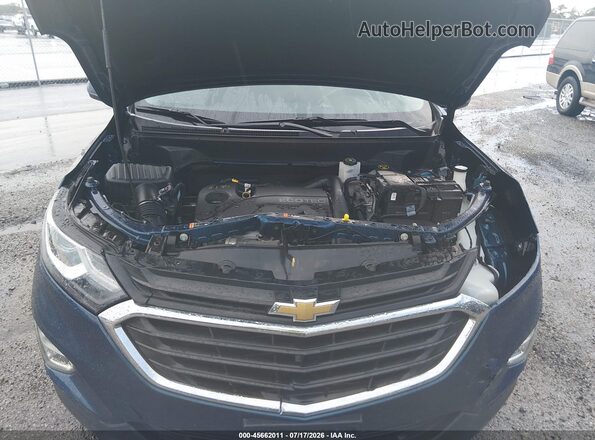 3GNAXKEV7ML367042 2021 CHEVROLET EQUINOX Blue Вид ззаду