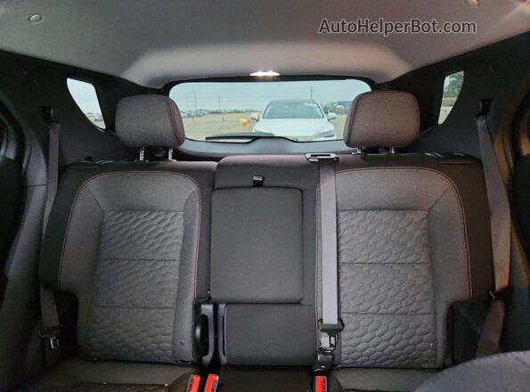 3GNAXKEV7MS145400 2021 CHEVROLET EQUINOX Silver Rear seats view