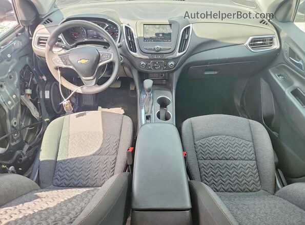 3GNAXKEV7NS241237 2022 CHEVROLET EQUINOX Gray Widok deski rozdzielczej