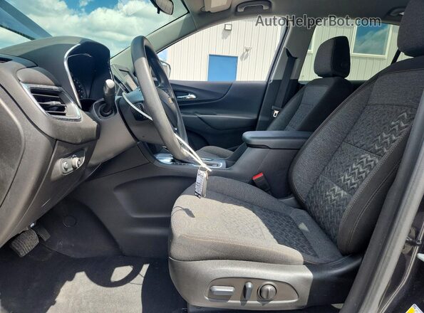 3GNAXKEV7NS241237 2022 CHEVROLET EQUINOX Gray Widok wnętrza z przodu