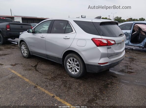 3GNAXKEV8LL238564 2020 CHEVROLET EQUINOX Silver Trasero izquierdo