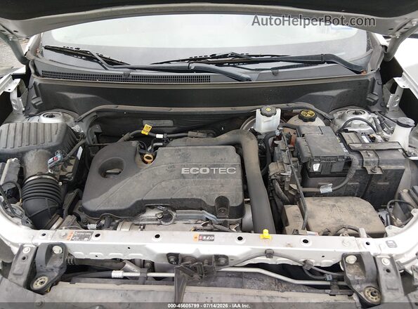 3GNAXKEV8LL238564 2020 CHEVROLET EQUINOX Silver Vista trasera