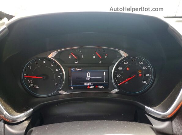 3GNAXKEV8LS520130 2020 CHEVROLET EQUINOX White ხელსაწყოთა პანელის ხედი