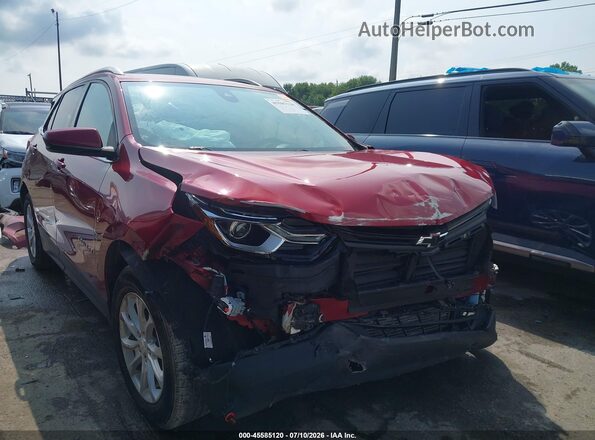 3GNAXKEV8LS523688 2020 CHEVROLET EQUINOX Красный Вид спереди