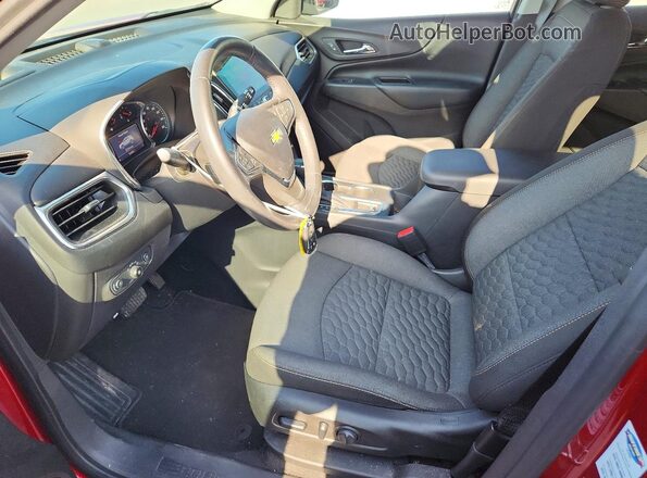 3GNAXKEV8LS531841 2020 CHEVROLET EQUINOX Red Widok wnętrza z przodu