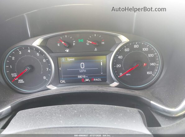 3GNAXKEV8ML322420 2021 CHEVROLET EQUINOX Gray Widok tylnych siedzeń