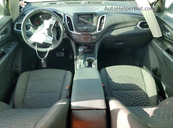 3GNAXKEV9LS657206 2020 CHEVROLET EQUINOX Black წინა პანელის ხედი