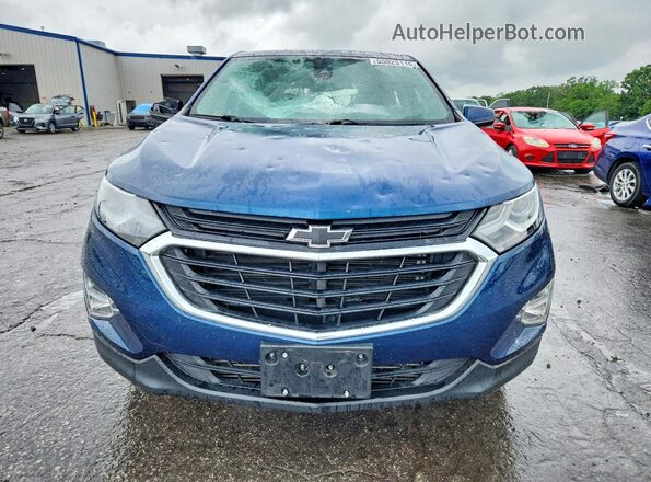 3GNAXKEV9ML306114 2021 CHEVROLET EQUINOX Blue Вид спереду