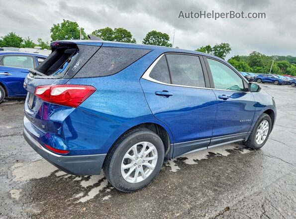3GNAXKEV9ML306114 2021 CHEVROLET EQUINOX Blue Задня права чверть