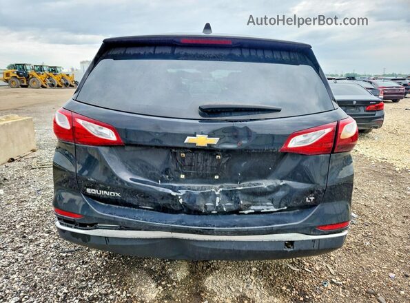 3GNAXKEV9ML330848 2021 CHEVROLET EQUINOX Black Вид ззаду