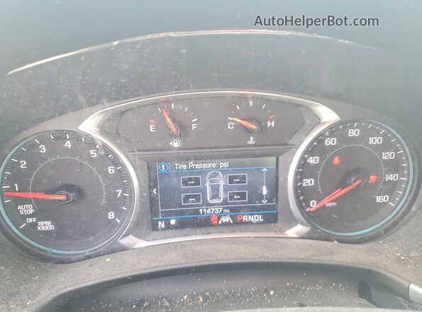 3GNAXKEV9ML330848 2021 CHEVROLET EQUINOX Black Вид щитка приладів