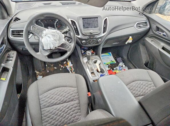 3GNAXKEV9ML330848 2021 CHEVROLET EQUINOX Black Вид панелі приладів