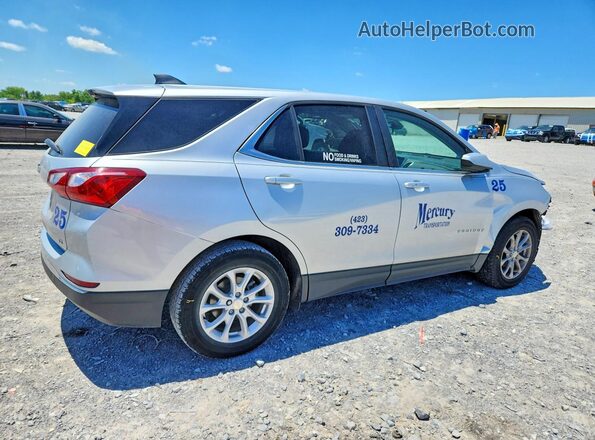 3GNAXKEV9MS166605 2021 CHEVROLET EQUINOX Серебряный Задняя правая четверть
