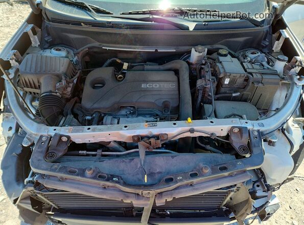 3GNAXKEV9MS166605 2021 CHEVROLET EQUINOX Серебряный Вид подкапотного пространства