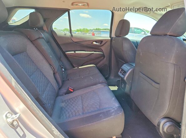 3GNAXKEV9MS166605 2021 CHEVROLET EQUINOX Серебряный Вид задней части салона