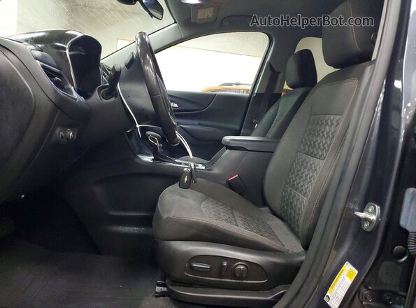 3GNAXKEV9NS190582 2022 CHEVROLET EQUINOX Charcoal Widok wnętrza z przodu