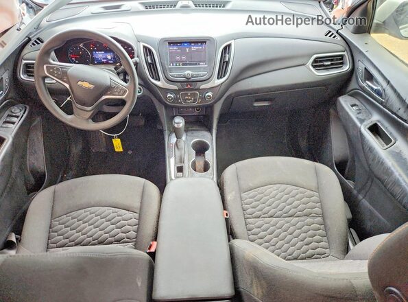 3GNAXKEVXLS507413 2020 CHEVROLET EQUINOX Silver Dashboard view