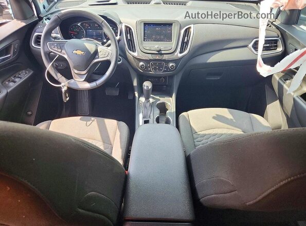 3GNAXKEVXLS540752 2020 CHEVROLET EQUINOX Белый Вид панели приборов