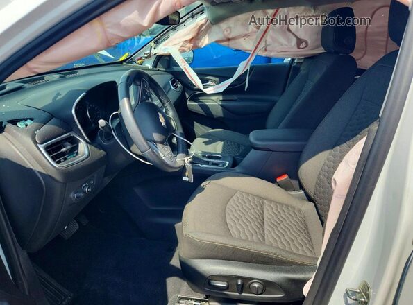 3GNAXKEVXLS540752 2020 CHEVROLET EQUINOX Белый Вид салона спереди