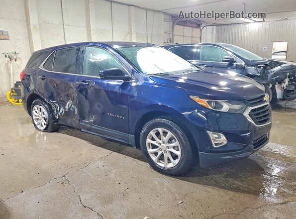 3GNAXKEVXLS635568 2020 CHEVROLET EQUINOX Blue Przód prawy