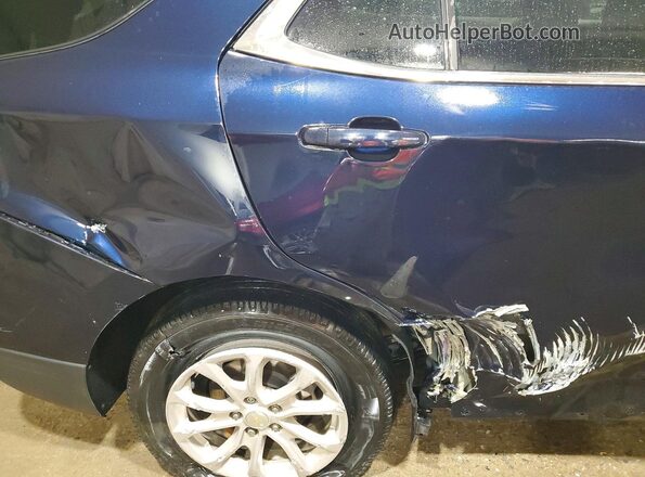 3GNAXKEVXLS635568 2020 CHEVROLET EQUINOX Blue Widok wnętrza z tyłu