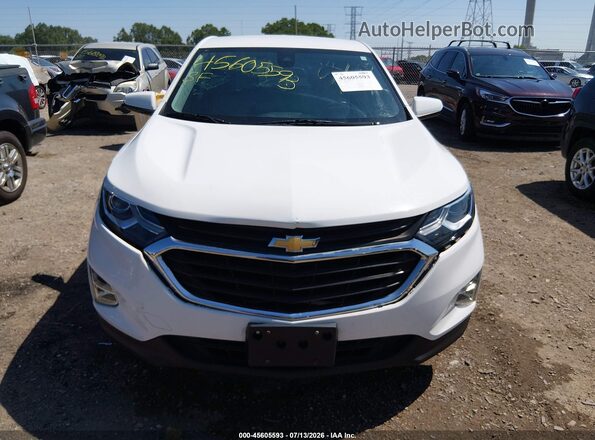 3GNAXKEVXLS738103 2020 CHEVROLET EQUINOX White Widok zestawu wskaźników