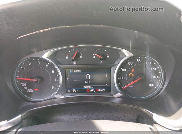 3GNAXKEVXLS738103 2020 CHEVROLET EQUINOX White Widok tylnych siedzeń