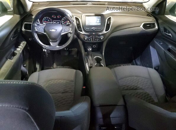 3GNAXKEX2JL397322 2018 CHEVROLET EQUINOX Серебряный Вид панели приборов