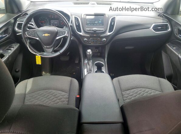 3GNAXKEX3JS550229 2018 CHEVROLET EQUINOX White Widok deski rozdzielczej