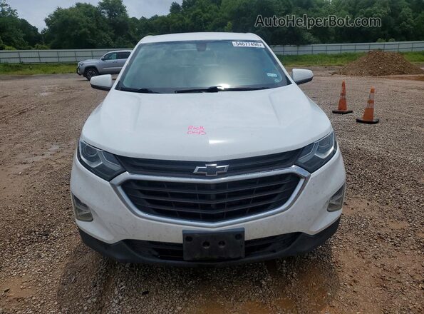 3GNAXKEX3JS550229 2018 CHEVROLET EQUINOX White Widok z przodu