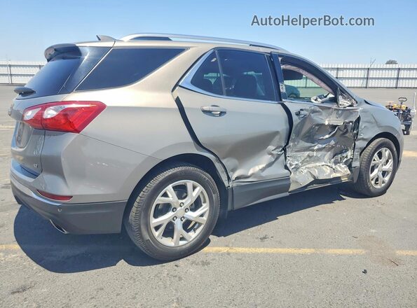 3GNAXKEX6JS576338 2018 CHEVROLET EQUINOX Gray Trasero derecho
