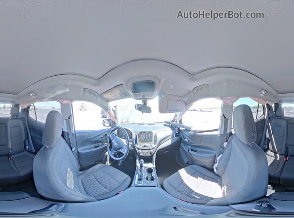 3GNAXKEX6JS576338 2018 CHEVROLET EQUINOX Gray Vista interior de 360 grados