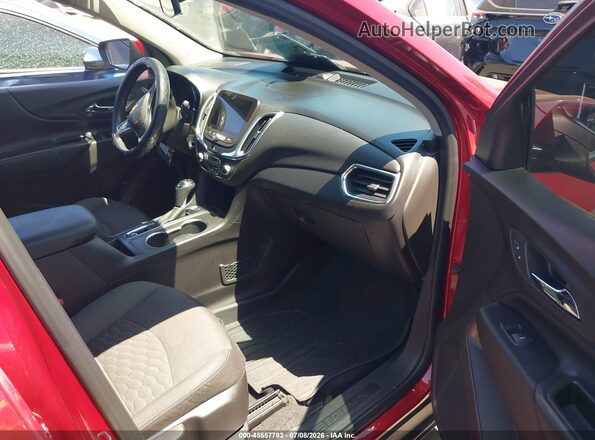 3GNAXKEX7JS523339 2018 CHEVROLET EQUINOX Red Вид салону спереду