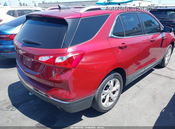 3GNAXKEX7JS523339 2018 CHEVROLET EQUINOX Red Задня права чверть