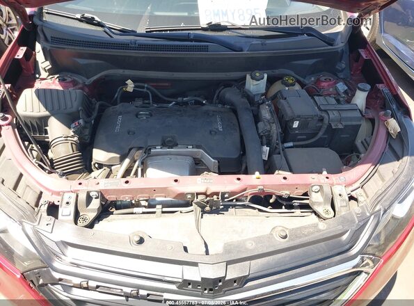 3GNAXKEX7JS523339 2018 CHEVROLET EQUINOX Red Вид ззаду