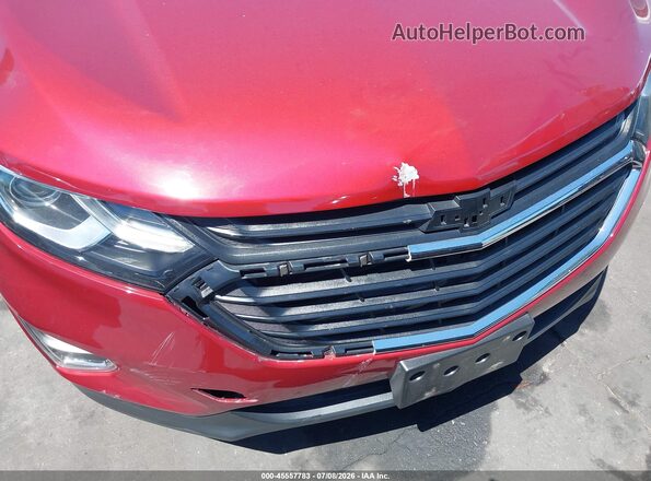 3GNAXKEX7JS523339 2018 CHEVROLET EQUINOX Red Вид спереду