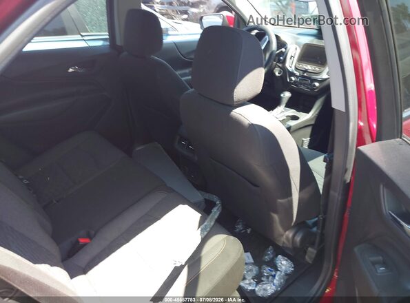 3GNAXKEX7JS523339 2018 CHEVROLET EQUINOX Red Вид наклейки з VIN-кодом