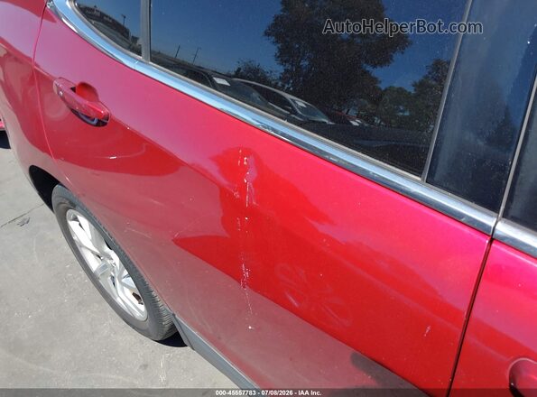 3GNAXKEX7JS523339 2018 CHEVROLET EQUINOX Red Вид щитка приладів