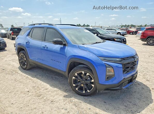 3GNAXLEG0SL114293 2025 CHEVROLET EQUINOX Синий Передняя правая четверть