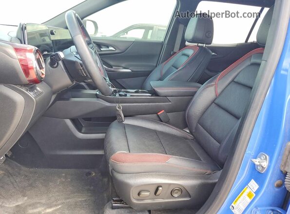 3GNAXLEG0SL114293 2025 CHEVROLET EQUINOX Синий Вид салона спереди