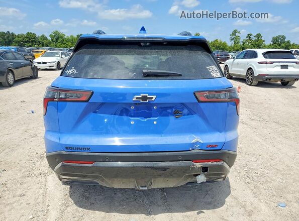 3GNAXLEG0SL114293 2025 CHEVROLET EQUINOX Синий Вид сзади