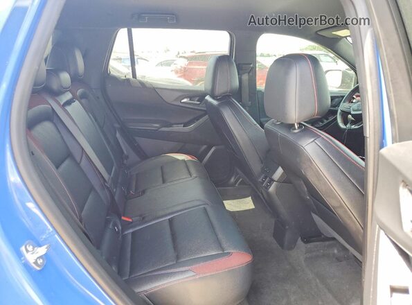 3GNAXLEG0SL114293 2025 CHEVROLET EQUINOX Синий Вид задней части салона