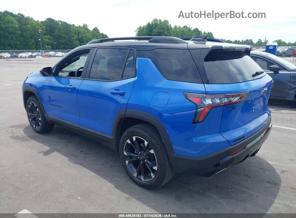 3GNAXLEG0SL265571 2025 CHEVROLET EQUINOX Blue Rear left
