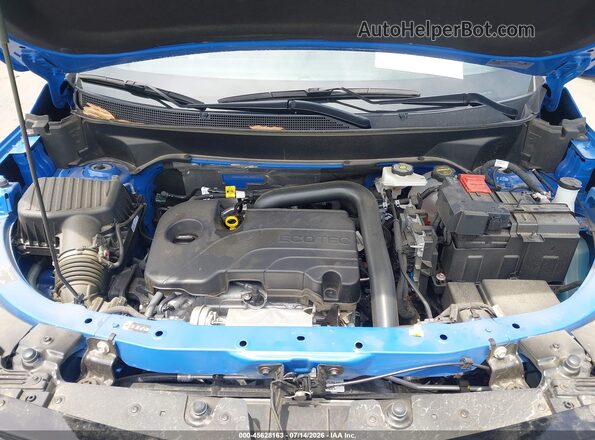 3GNAXLEG0SL265571 2025 CHEVROLET EQUINOX Blue Rear view