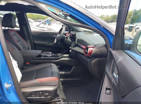 3GNAXLEG0SL265571 2025 CHEVROLET EQUINOX Blue Front interior view