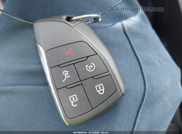 3GNAXLEG0SL265571 2025 CHEVROLET EQUINOX Blue Dashboard view