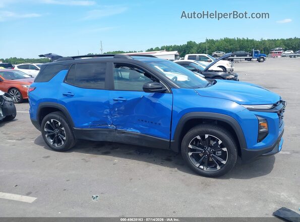3GNAXLEG0SL265571 2025 CHEVROLET EQUINOX Blue Rear interior view